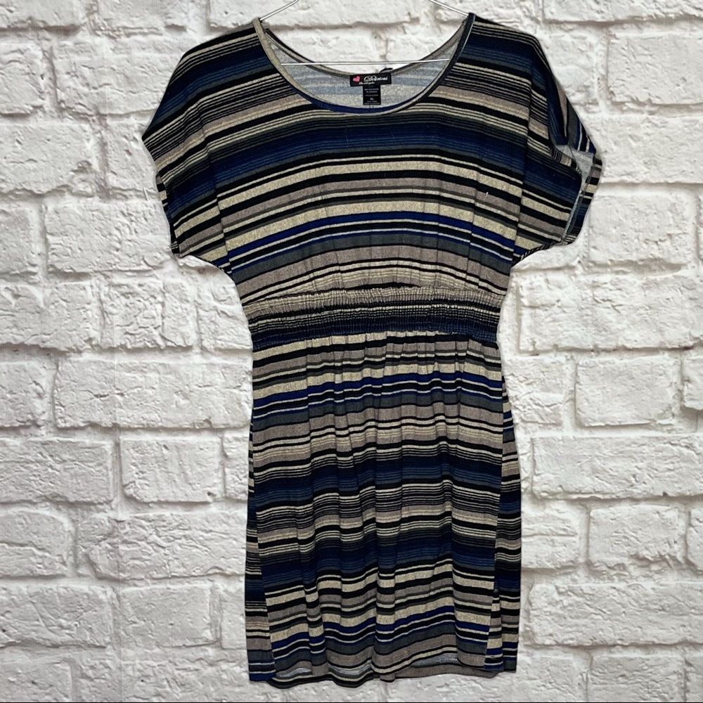 Delirious Striped Sweater Dress‎ Women's Juniors Size XL